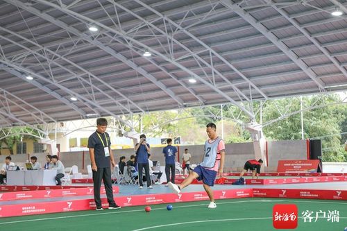 小蹴球展现大智慧——海南省七届民族运动会蹴球项目精彩纷呈